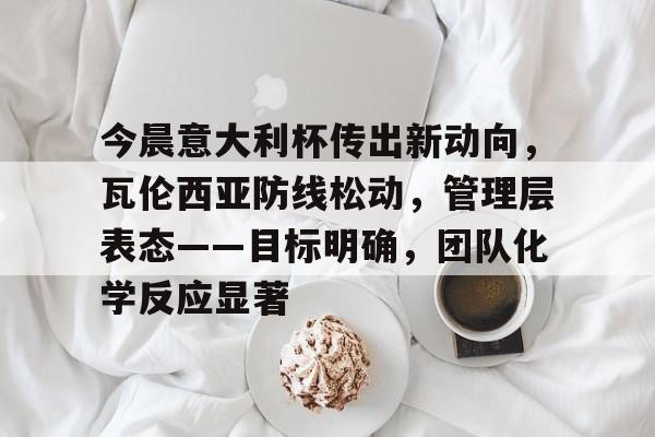 今晨意大利杯传出新动向，瓦伦西亚防线松动，管理层表态——目标明确，团队化学反应显著的简单介绍